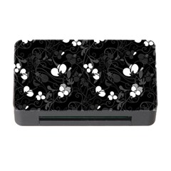 Floral Pattern Memory Card Reader With Cf by Valentinaart