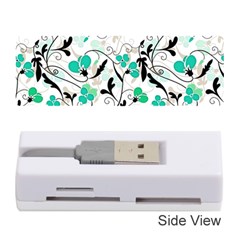 Floral Pattern Memory Card Reader (stick)  by Valentinaart