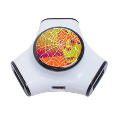Orange Guy Spider Web 3-port Usb Hub by Simbadda