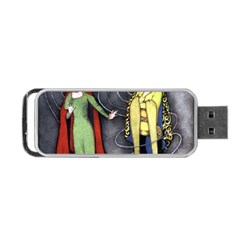 Beauty And The Beast Portable Usb Flash (one Side) by athenastemple