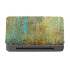 Aqua Textured Abstract Memory Card Reader With Cf by digitaldivadesigns