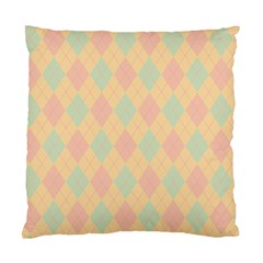 Plaid Pattern Standard Cushion Case (one Side) by Valentinaart