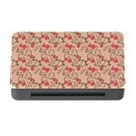 Vintage flower pattern  Memory Card Reader with CF Front
