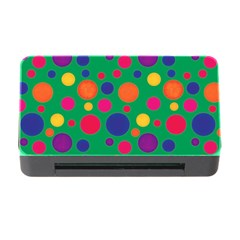 Polka Dots Memory Card Reader With Cf by Valentinaart