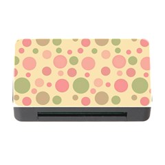 Polka Dots Memory Card Reader With Cf by Valentinaart