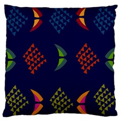 Abstract A Colorful Modern Illustration Large Cushion Case (two Sides) by Simbadda