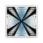 Dimension Metal Abstract Obtained Through Mirroring Memory Card Reader (Square)  Front