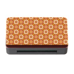 Floral Seamless Pattern Vector Memory Card Reader With Cf by Nexatart