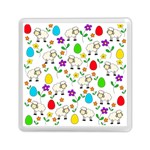 Easter lamb Memory Card Reader (Square)  Front