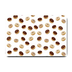 Donuts Pattern Small Doormat  by Valentinaart