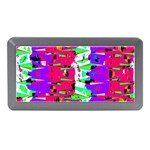 Colorful Glitch Pattern Design Memory Card Reader (Mini) Front