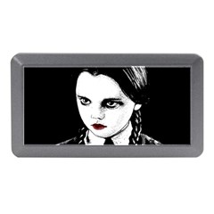 Wednesday Addams Memory Card Reader (mini) by Valentinaart
