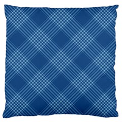 Zigzag Pattern Large Cushion Case (two Sides) by Valentinaart