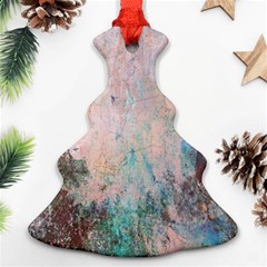 Cold Stone Abstract Christmas Tree Ornament (two Sides) by digitaldivadesigns