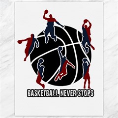 Basketball Never Stops Canvas 12  X 16   by Valentinaart