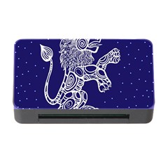 Leo Zodiac Star Memory Card Reader With Cf by Mariart