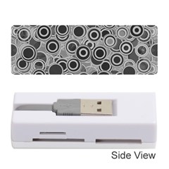 Abstract Grey End Of Day Memory Card Reader (stick)  by Ivana