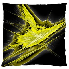 Big Bang Large Flano Cushion Case (one Side) by ValentinaDesign