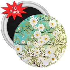Springtime Scene 3  Magnets (10 Pack)  by linceazul