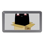 Black Cat in a Box Memory Card Reader (Mini) Front