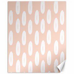 Donut Rainbows Beans White Pink Food Canvas 16  X 20   by Mariart