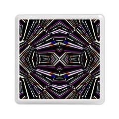 Dark Ethnic Sharp Bold Pattern Memory Card Reader (square)  by dflcprints