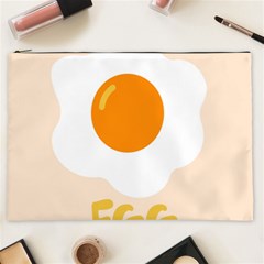 Egg Eating Chicken Omelette Food Cosmetic Bag (xxl)  by Nexatart