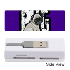 Pug Memory Card Reader (stick)  by Valentinaart