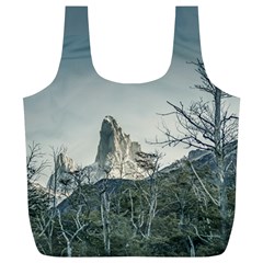 Fitz Roy Mountain, El Chalten Patagonia   Argentina Full Print Recycle Bags (l)  by dflcprints