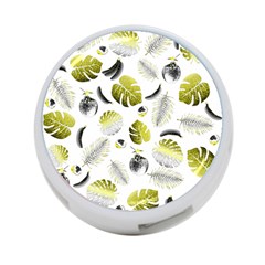 Tropical Pattern 4-port Usb Hub (one Side) by Valentinaart