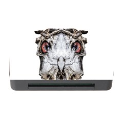 Funny Creepy Alien Headbones Small Memory Card Reader With Cf by dflcprints