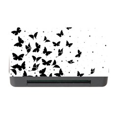 Butterfly Pattern Memory Card Reader With Cf by Valentinaart
