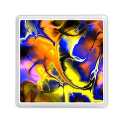 Fractal Art Pattern Cool Memory Card Reader (square)  by Nexatart