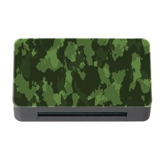 Camouflage Green Army Texture Memory Card Reader With Cf by BangZart