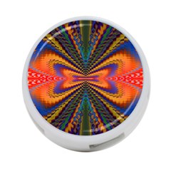 Casanova Abstract Art Colors Cool Druffix Flower Freaky Trippy 4-port Usb Hub (two Sides)  by BangZart