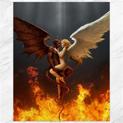 Angels Wings Curious Hell Heaven Canvas 16  X 20   by BangZart