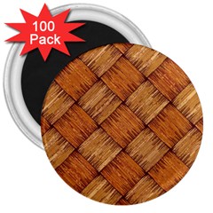 Vector Square Texture Pattern 3  Magnets (100 Pack) by BangZart
