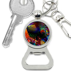 Colored Fractal Button Necklaces by BangZart
