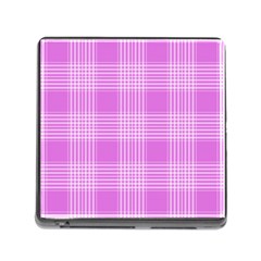 Seamless Tartan Pattern Memory Card Reader (square) by BangZart