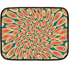 Stars Twirl Fleece Blanket (mini) by linceazul
