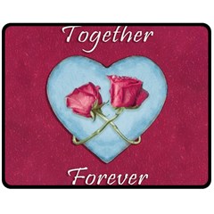 Love Concept Design Double Sided Fleece Blanket (medium)  by dflcprints