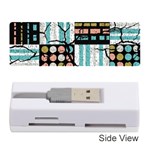 Distressed Pattern Memory Card Reader (Stick)  Front