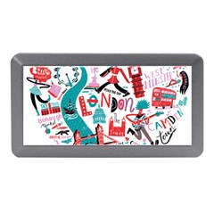 London Illustration City Memory Card Reader (mini) by Mariart