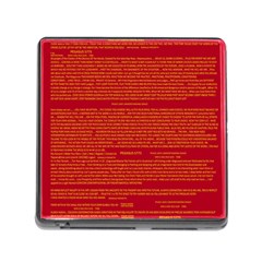 Mrtacpans Writing Grace Memory Card Reader (square) by MRTACPANS
