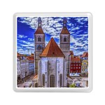 Steeple Church Building Sky Great Memory Card Reader (Square)  Front