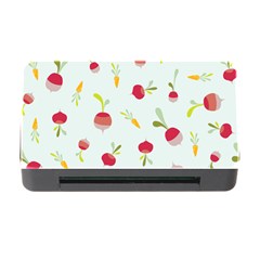 Root Vegetables Pattern Carrots Memory Card Reader With Cf by Mariart