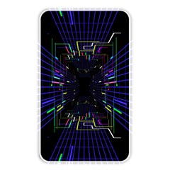 Seamless 3d Animation Digital Futuristic Tunnel Path Color Changing Geometric Electrical Line Zoomin Memory Card Reader by Mariart