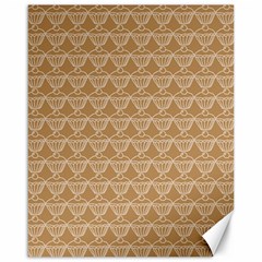 Cake Brown Sweet Canvas 16  X 20   by Mariart