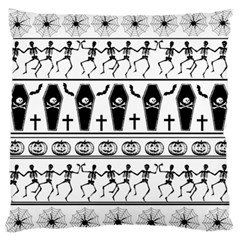 Halloween Pattern Standard Flano Cushion Case (two Sides) by ValentinaDesign