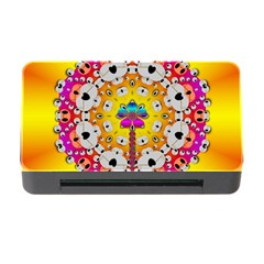Fantasy Flower In Tones Memory Card Reader With Cf by pepitasart